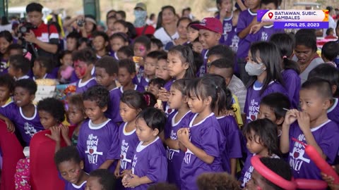 Engrandeng birthday celebration para sa mga batang Aeta