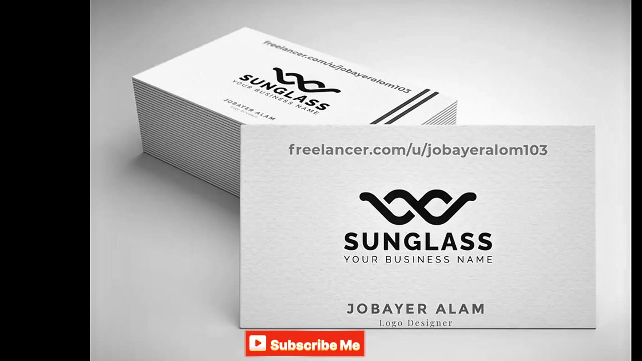 Sunglass Modern Logo for man or woman