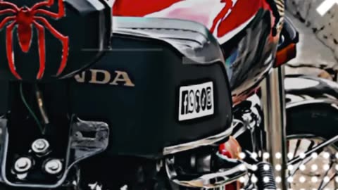 New 125 Honda bike view