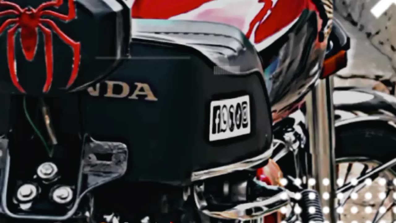 New 125 Honda bike view