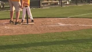 First T-Ball Hit