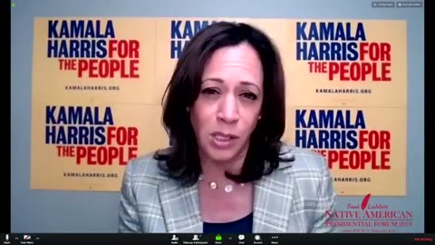 Harris thinks the US is stolen land