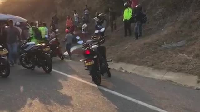 Accidente en la Vía del Mar