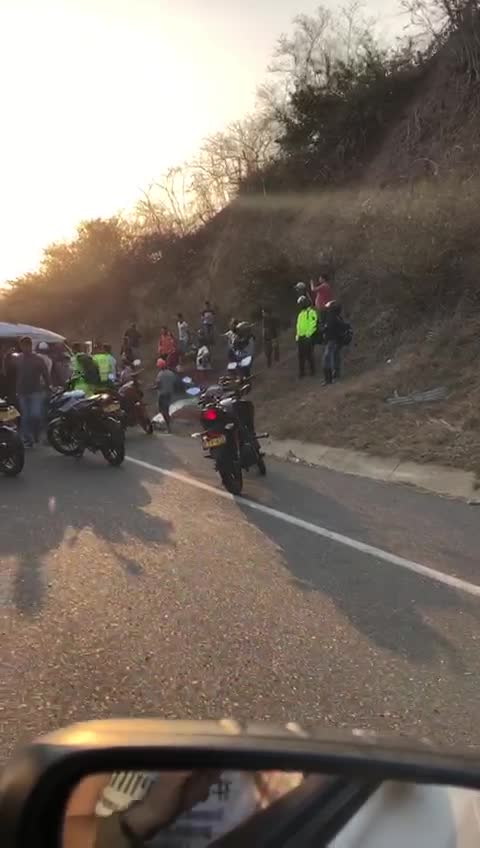 Accidente en la Vía del Mar