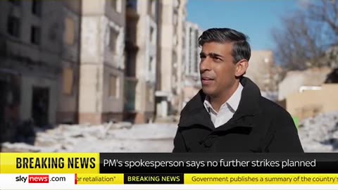 RISHI SUNAK SPEAKS ON YEMEN AIRSTRIKES