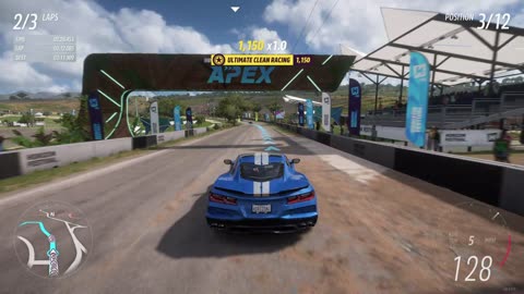 Forza Horizon 5 - Estadio Circuit in a Chevy Corvette E-Ray!