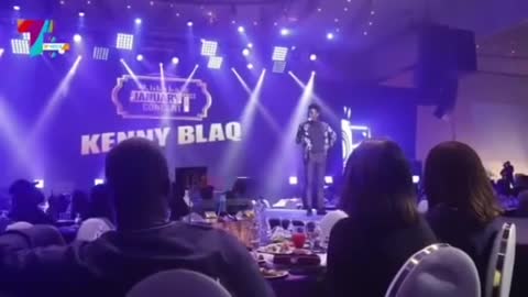 Kenny Blaq Thrill Wizkid, D'banj, Tekno, Omotola, Mercy and Ike At Laugh Fest