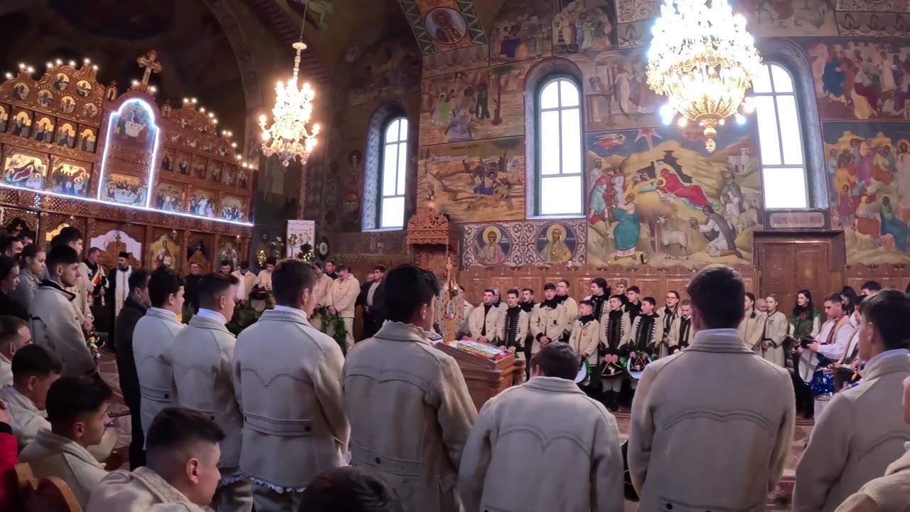 Un villancico tradicional en nuestra iglesia de Transilvania