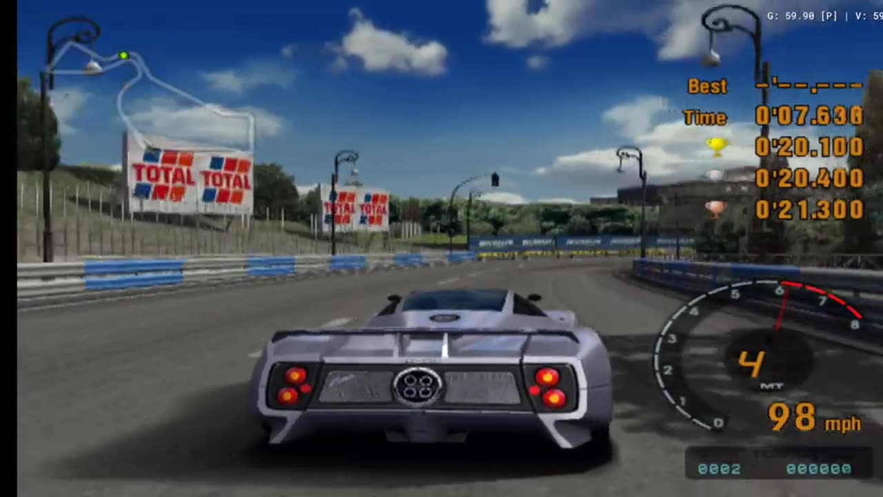 Gran Turismo 3 - License Test IA-6 3rd Try(AetherSX2 HD)