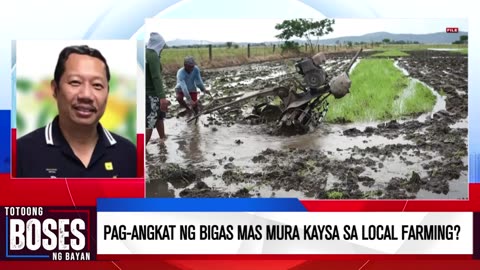 Pag-angkat ng bigas mas mura kaysa sa Local Farming?