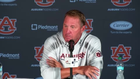 Auburn football coach Hugh Freeze excited for start of season