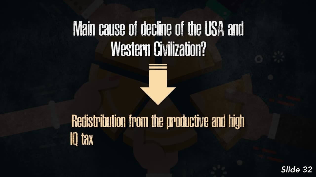 How do Redistribution Cause the Decline of the USA?