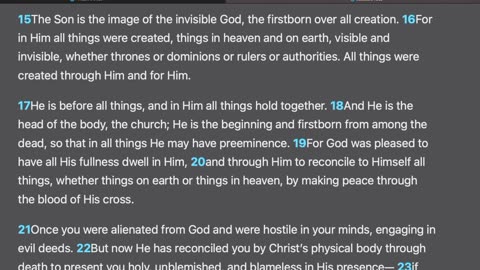 Colossians 1
