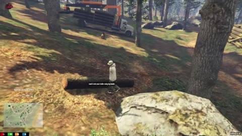 Lumberjack Job in Redline RP