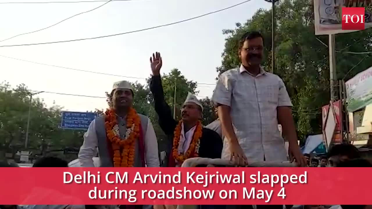 ARVIND SLAPPED