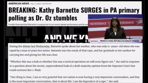 And We Know - Lets go Brandon speaks as clear as a bell, a cracked bell.