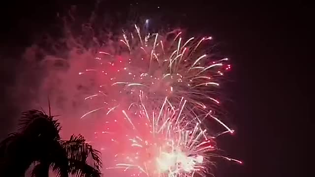 Gorgeous fireworks