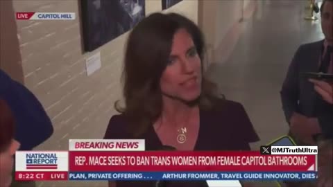 Nancy Mace introduces measures to ban men from women’s bathrooms on Capitol Hill…