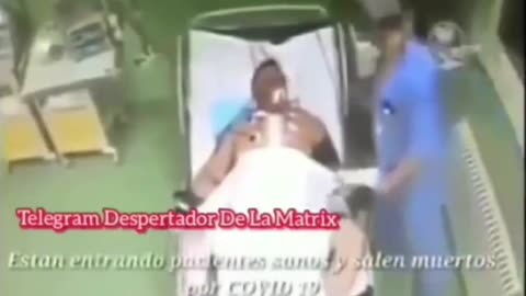 SANITARIO ASESINANDO A PACIENTE EN UCI
