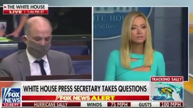 FLASHBACK: White House Press Sec. Asked if Trump Has Proof of Biden Being a Pedophile on Drugs