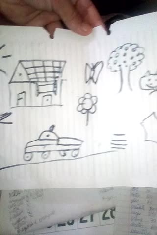 arte a casa e arvore