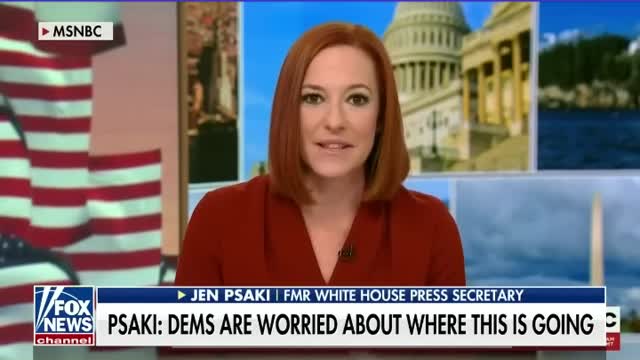 JEN PSAKI WORRYS