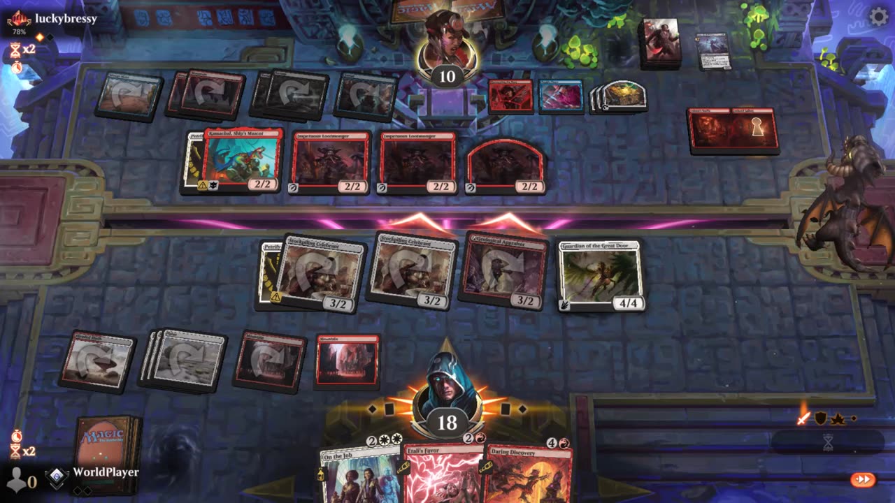 Magic the Gathering Arena: Watch me duel Pro. players in the Ranked format, Match 2 out of 3