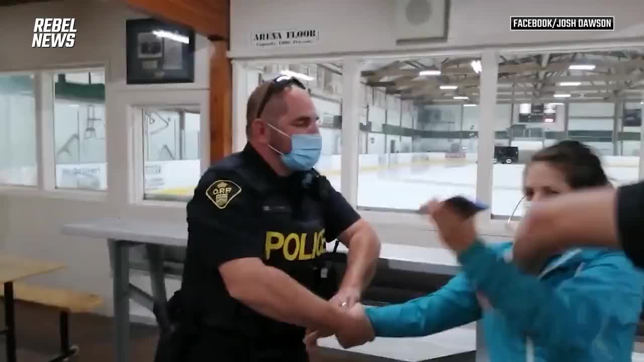 Canadian Police ARREST Mother in Front of Crying Children After Failing to Show Proof of Vaccination