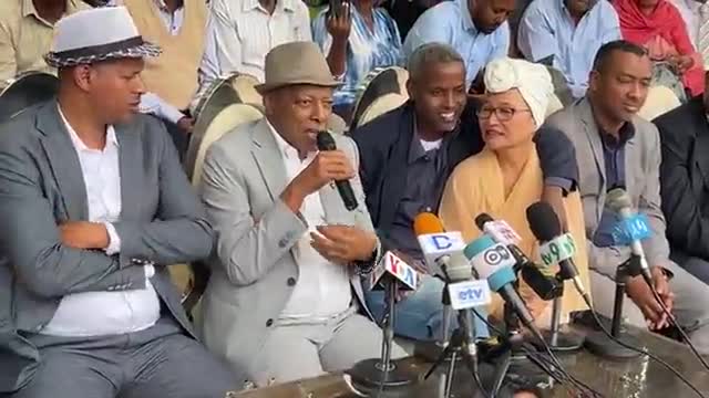 Ali Birra and Lili Markos Historical Speech at Ali Birra Park Inauguration Program - Dire Dawa City