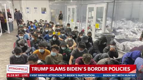 Trump talks about his visit to the US border: