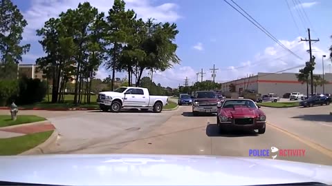 Dashcam Shows Police Chase Of Home Depot Theft Suspects