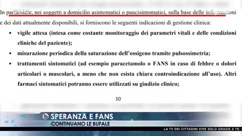 Speranza e antinfiammatori, 2 anni di bugie - Byoblu