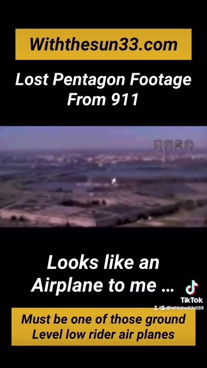NextImg:Lost 9/11 Pentagon Footage: Looks Like An Airplane To Me... NOT!