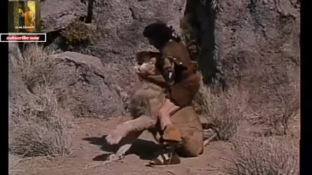 Samson kills a fierce lion through the power God engraved in him