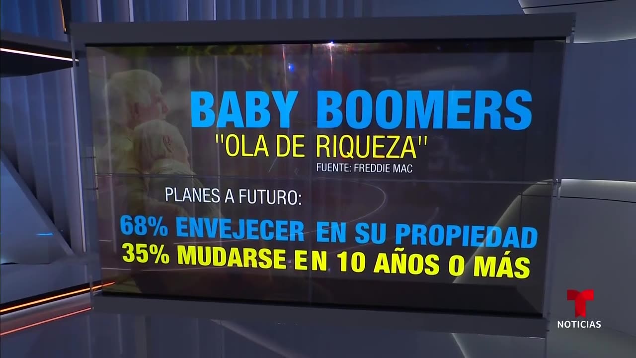 La generación de baby boomers es dueña del 50 % del valor inmobiliario del país, según investigación