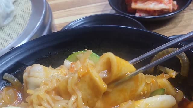 #pork dumbling with Ra-bog-gy