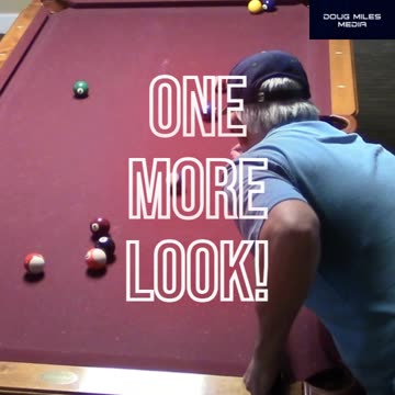 CUT THE 15 BALL INTO THE CORNER POCKET!