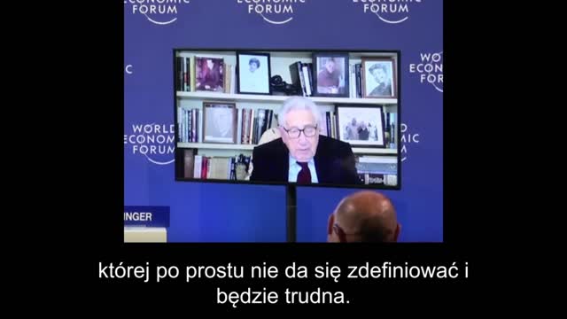 Henry Kissinger w Davos: Ukraina powinna oddać terytorium Rosji, aby osiągnąć pokój| Napisy PL