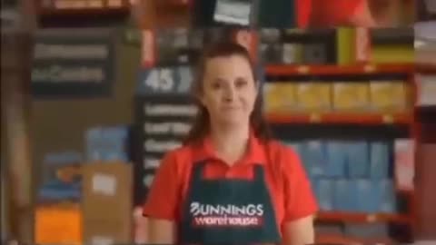 Bunnings Warehouse advertisement