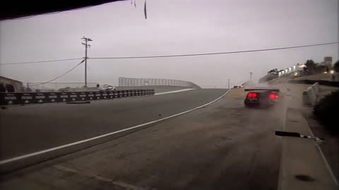 Crazy Road Rage on Racetrack