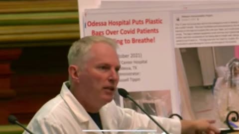 Hospitals were putting plastic bags over heads of covid patients