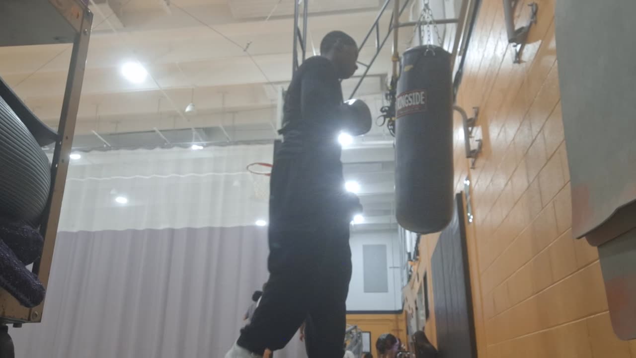 Heavybag training (boring hour)