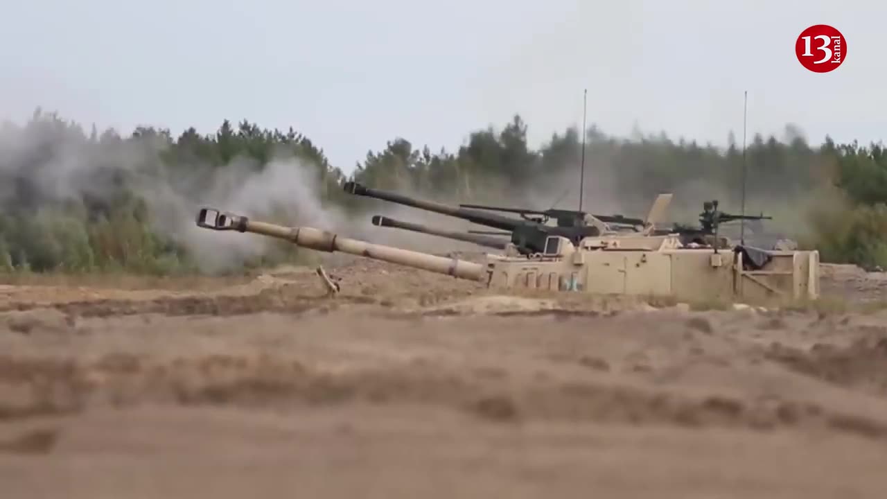 Russian Lancet kamikaze drone destroys Polish Krab howitzer