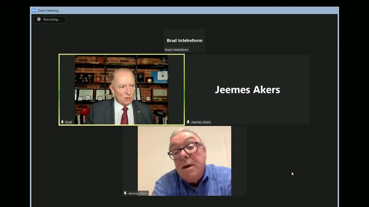 Live Sept 30 broadcast with Jeemes Akers, guest