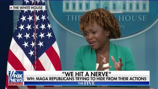 karine Jean-Pierre on anti-GOP rhetoric: We hit a nerve