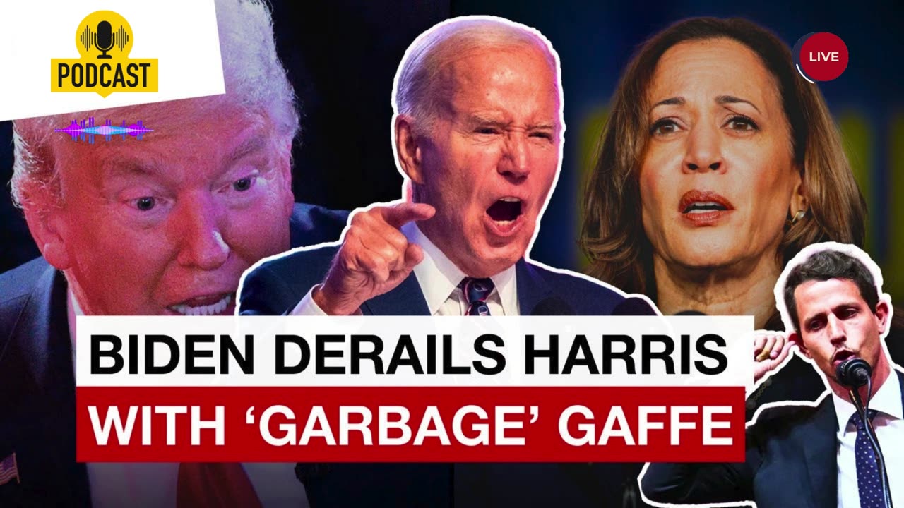 White House Tries to Cover Up Biden’s ‘Garbage’ Comment About Trump Supporters!