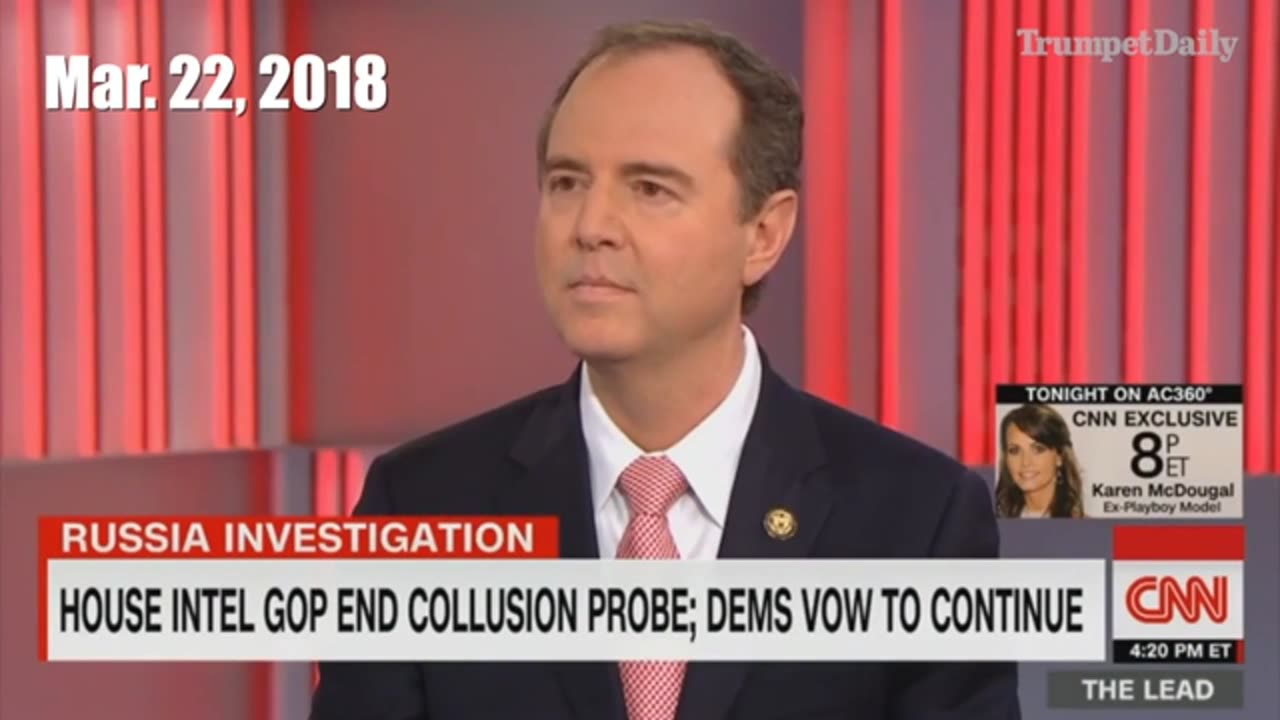 Election Interference: Adam Schiff Claims He Has Seen Evidence of "Russian Collusion"