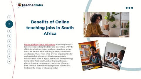 Online teaching jobs in South Africa - Explore Now