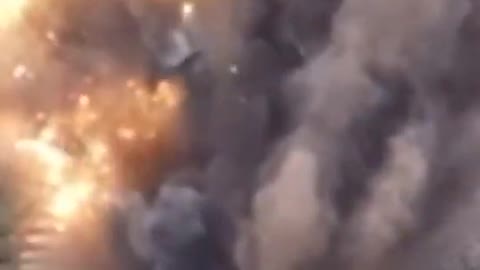 Huge explosion near Kyiv as Ukrainian forces 'blow up 500 Russian mines'