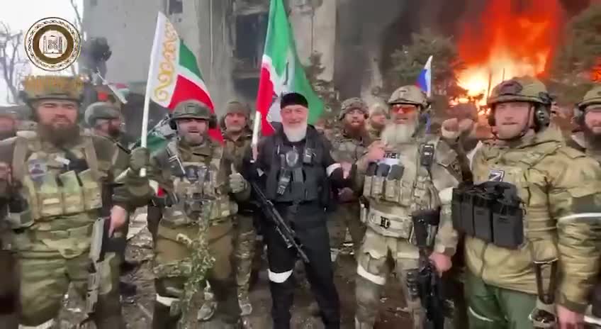 LIBERATION FORCES of MARIUPOL - Akhamat - Chechen special Forces